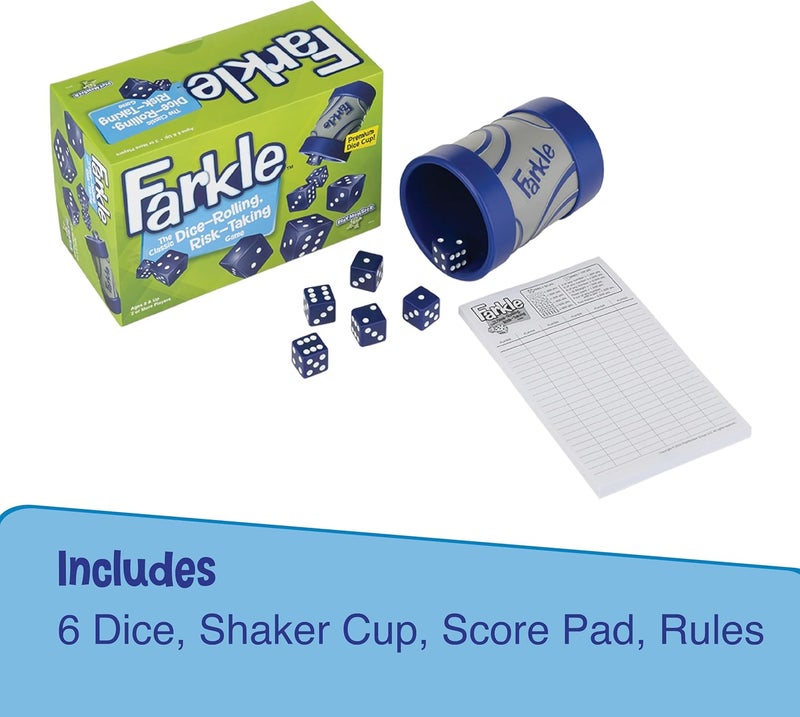 PlayMonster Farkle Dice Game — Exclusive Premium Dice Cup — Family Game Night — Easy to Shake and Slam — for Ages 8+ - Image 2